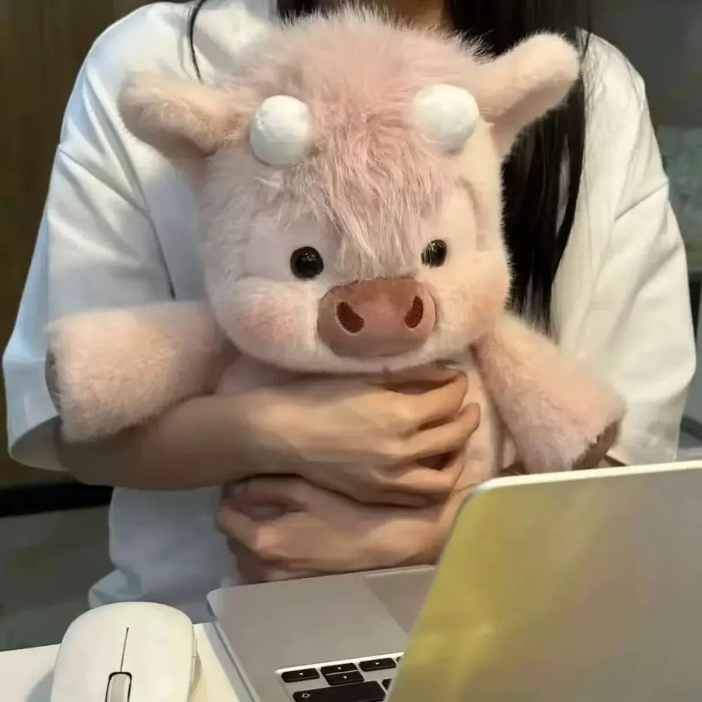 Creative Gift Soft Pig Stuffed Animal Plush Pillow Cute Emotional Support Stuffed Animals Plush 17.7inch Plush Pillow — image 13