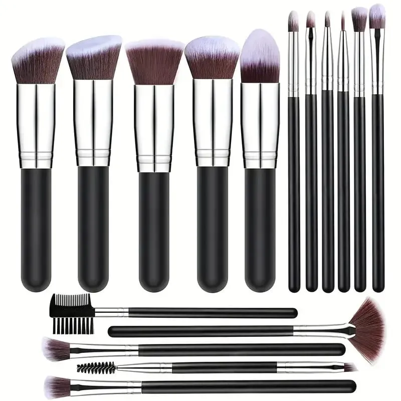 Professional Makeup Brushes Set 14/16Pcs Soft Fluffy Contour Sculpting Brush Powder Blush Blending Cosmetic Face Beauty Tools