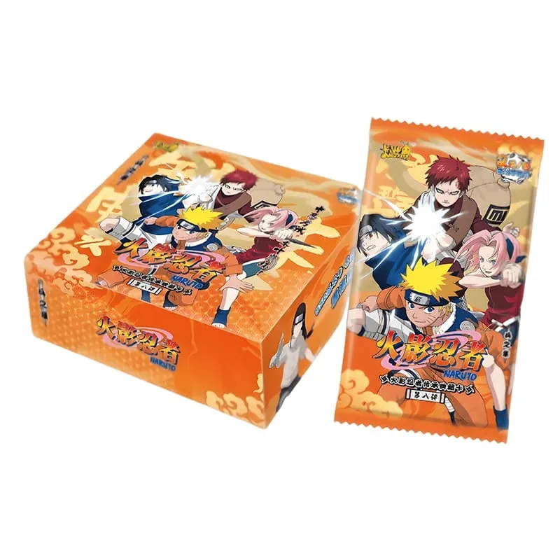 Kayou Genuine Naruto Cards Booster Pack Sasuke Flash Collection Card Anime Figure Toy Gift For Kids Birthday Christmas