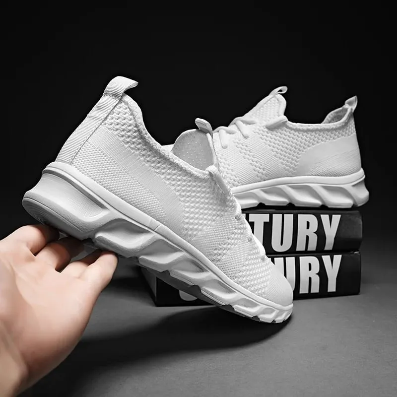 Men's Casual Sneakers Breathable Summer Running Shoes Lightweight Soft Sport Shoe Outdoor Fashion Tennis Shoes for Men Women