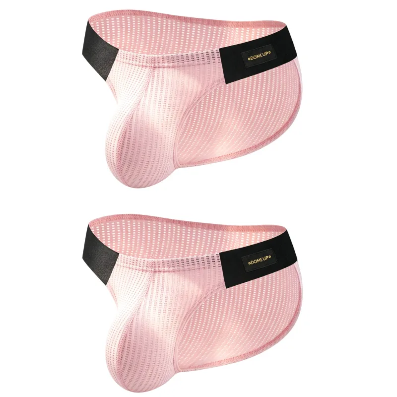 1/2/3PCS New Men's Premium Mercerized Cotton Briefs Ultra‑Thin Breathable Silky Soft Fitness Gym Daily Wear Men Underwear
