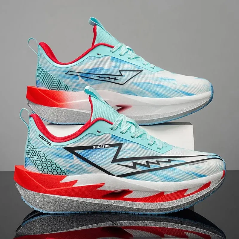 Men Casual Running Shoes Carbon Board Marathon Speciality Sports Breathable Lightweight Woman Comfortable Athletic Sneakers