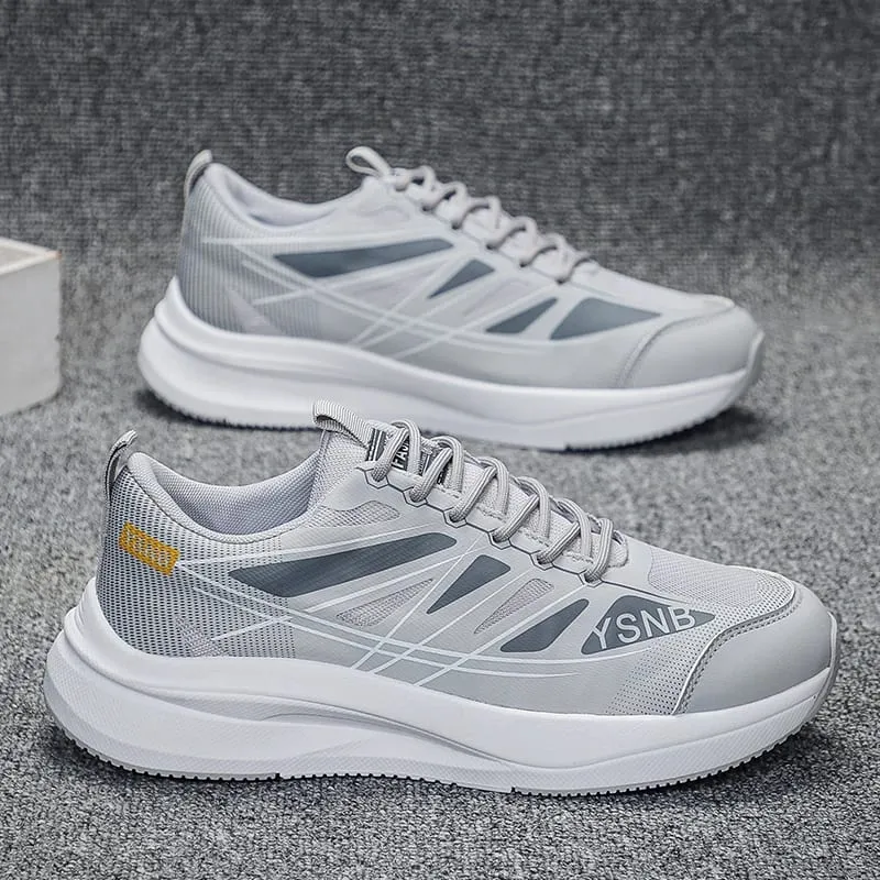 Men Minimalist Mesh Casual Sneakers Flexible Outsole Shock Absorb Footbed Short Distance Outdoor Footwear