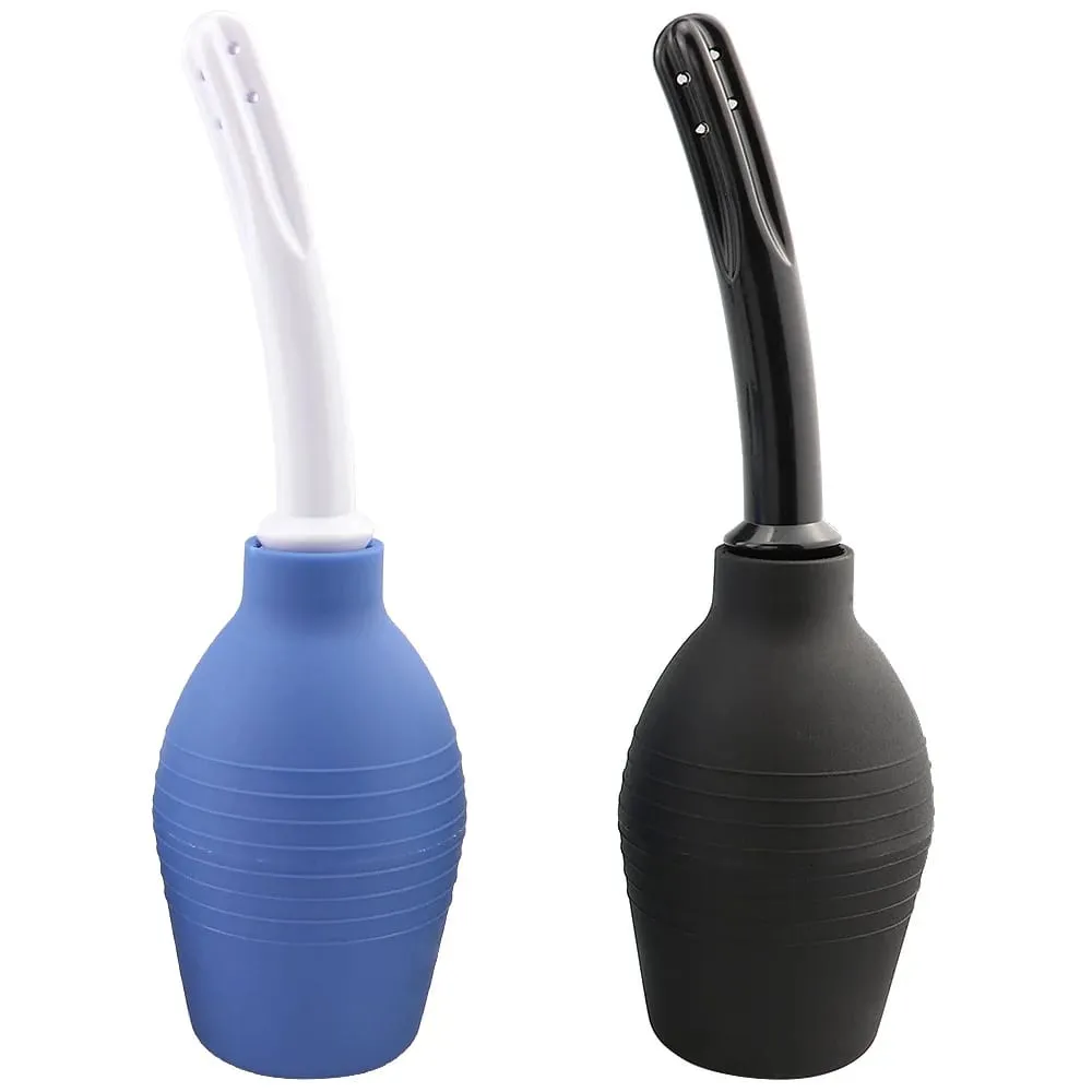Enema Cleaning Container Vagina Anal Cleaner Douche Bulb Disenyo Medikal Goma Kalusugan Kalinisan Tool Mga Laruan Para sa Babae/Lalaki — image 4