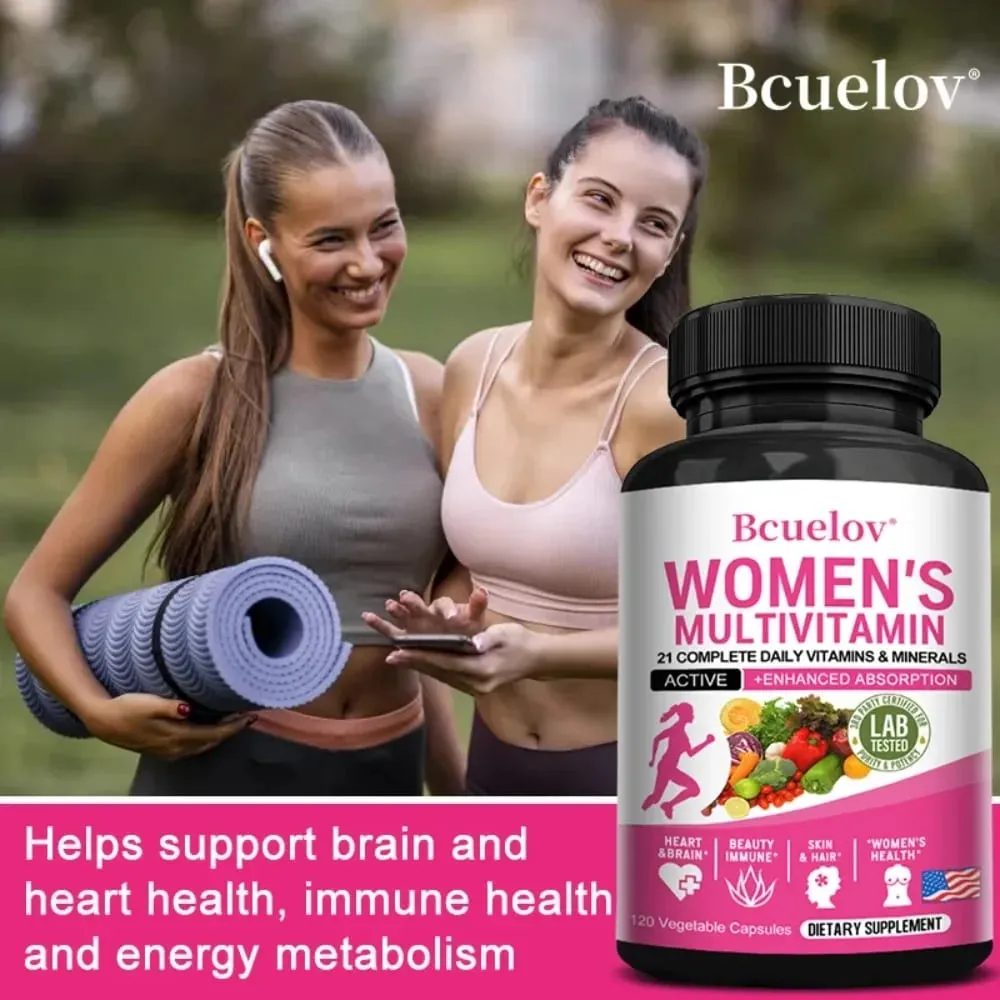 Multivitamin Minerals Capsules Zinc & Vitamin ACEDK Improve Immunity Healthy Hair & Skin & Nails for Women — image 5