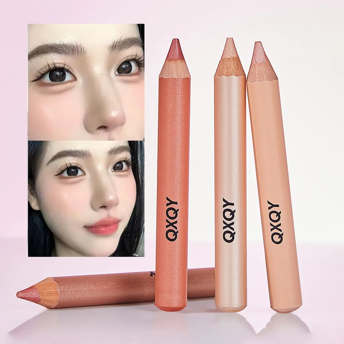 3D Under-Eye Highlighter Pen Waterproof Smudge Resistant Long-Lasting Multi-Use Eye Liner Brightening