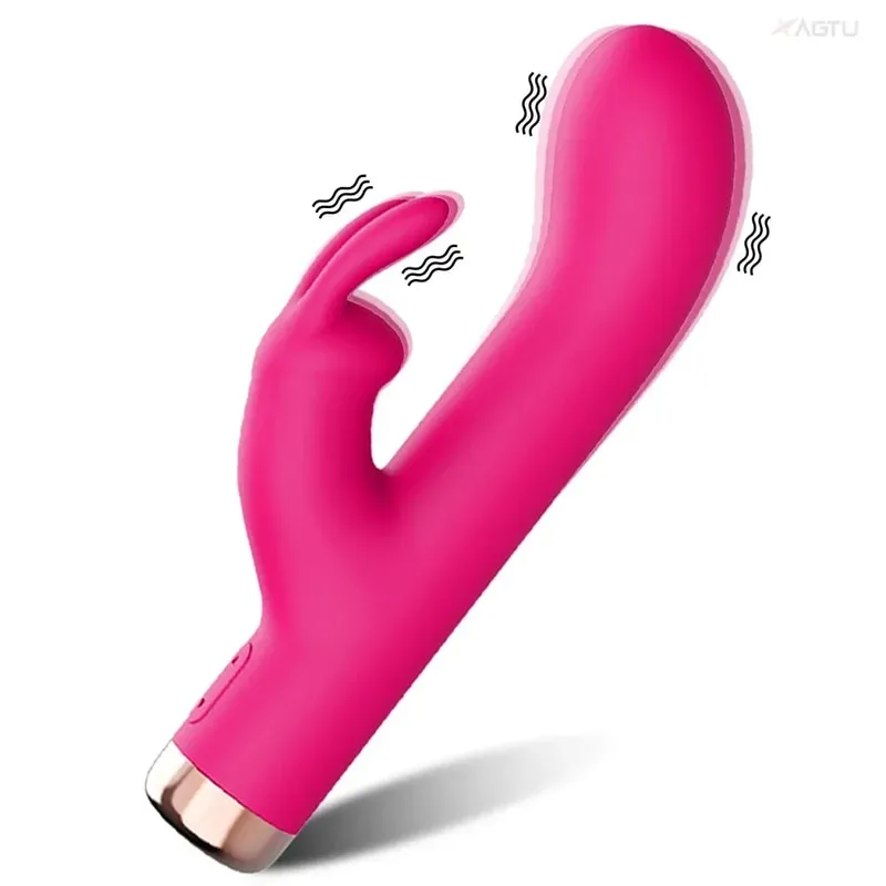 Rabbit Vibrator for Women Vagina G-Spot Vibrator Clitoris Stimulator Female Masturbation Adult Goods Sex Toy for Women