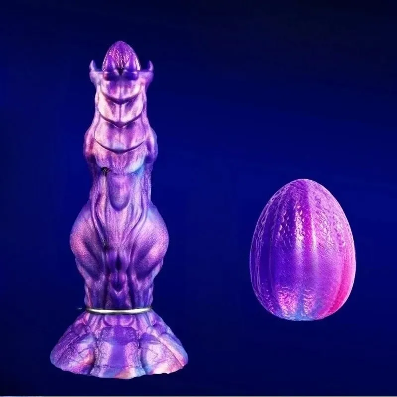 Newly Developed Ovipositor Toy Inflatable Anal Plug Vaginal Laying Eggs Fantasy Knot Dildo Sex Toys For Women Men Adult Games