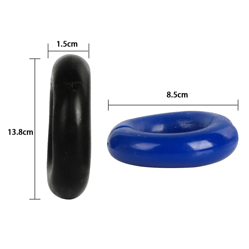 3Pcs Silicone Cock Ring Male Delay Ejaculation Penis Ring Sex Toys For Men Dick Enlargement Adult Supplies Stronger Erection 18