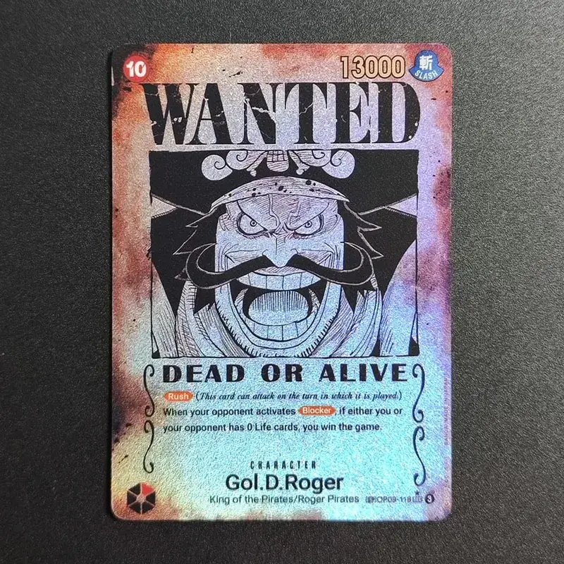 Proxy ONE PIECE CARD Luffy Shanks ACE Roger Teach Kaido Character Card Wanted Alternate Art English Collection Anime Cards