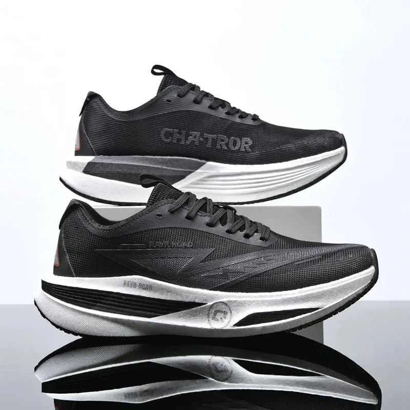 Running Shoes Men Marathon Sports Shoes CarbonBoard Shock-Absorbing HardWearing Comfortable Women Athletic Speciality Sneakers