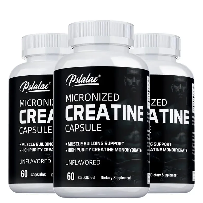 Creatine Monohydrate - 5,000 มก. ต่อหนึ่งหน่วยบริโภค Creatine ก่อนออกกำลังกายเพื่อช่วยสร้างกล้ามเนื้อเพิ่มพลังงานและประสิทธิภาพอาหารเสริม