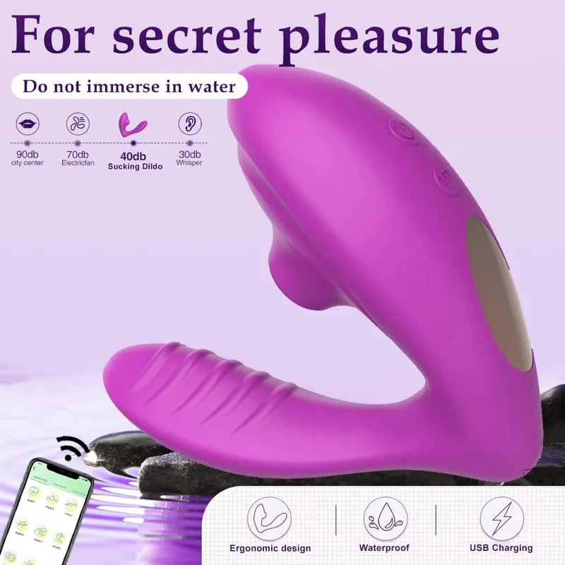 Vagina sugando vibradores wearable vibrador mamilo clitóris estimulador sexo oral clit otário brinquedos sexuais para mulher masturbação — image 3