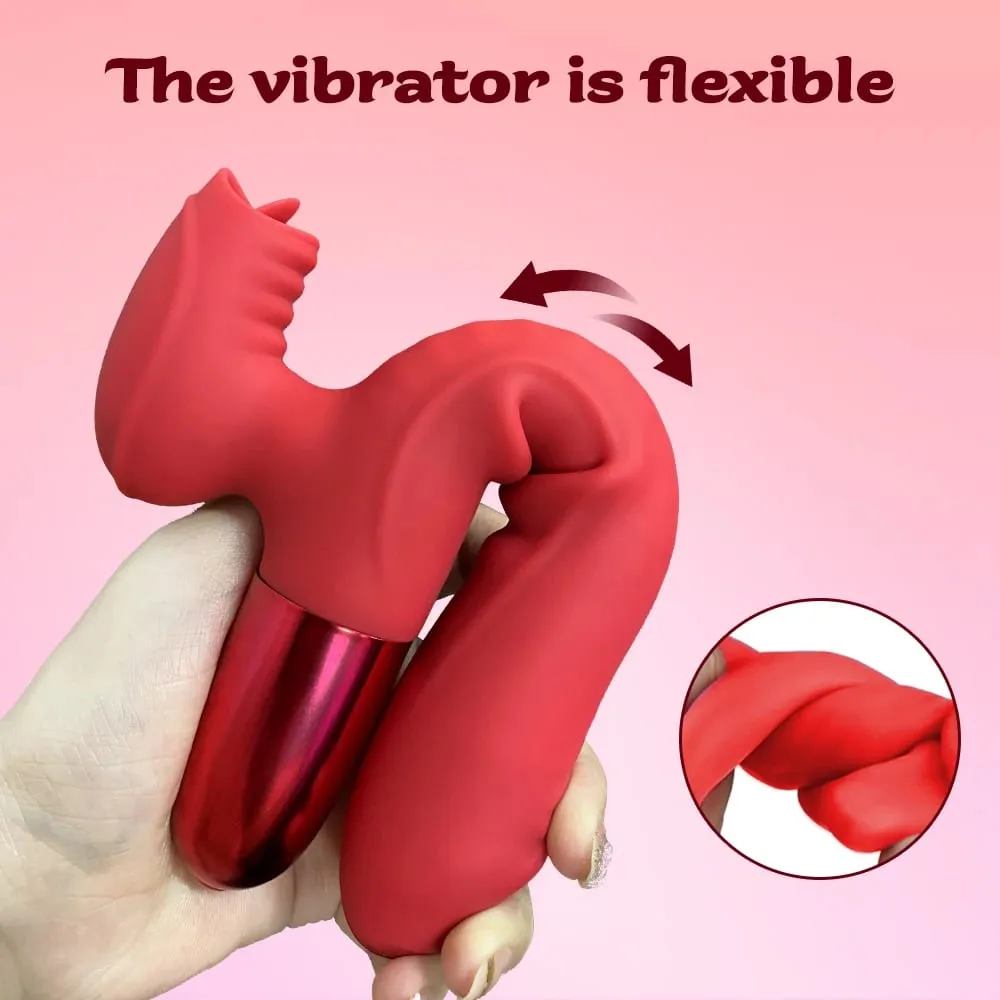G-spot Vibrator for Women Clit Nipple Licking Clitoris Stimulator Adult Goods Sex Toys for Woman Couple Female Masturbation