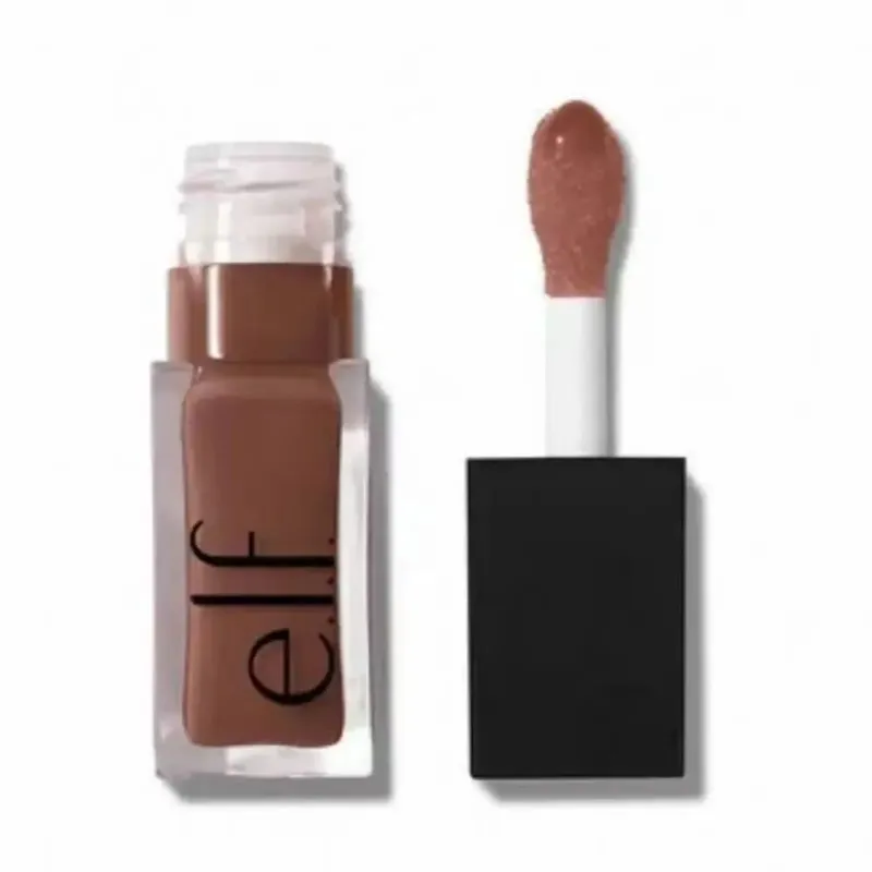 ELF Lesk na rty Natural Shine & Blush Liquid Voděodolný a odolný proti potu Snadno se rozmazává Lehký a dlouhotrvající make-up