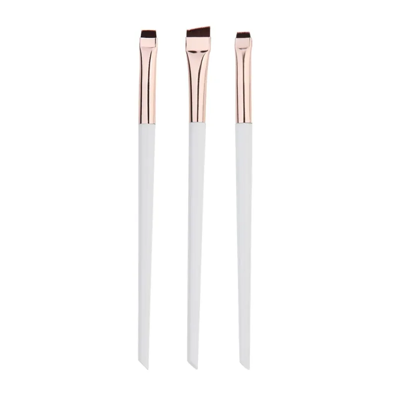 3Pcs/set Blade Eyeliner Brushes Eyebrow Brush Portable Flat Fine Eye Liner Brow Contour Makeup Brush Make Up Tool — image 8