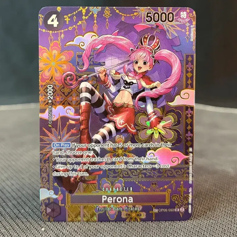 SP Stampaggio oro Buggy Perona Mihawk Sabo Ace Rufy Zoro-juurou Sanji Newgate Nami Hancock Hiyori ONE PIECE Carte proxy