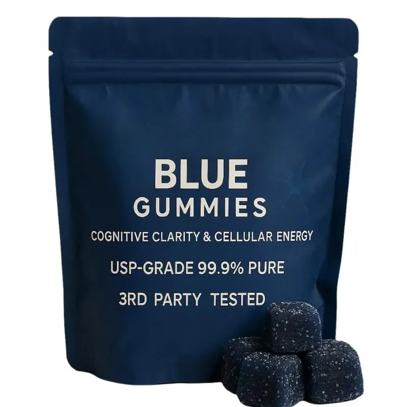 Gummy with Vitamins B2 B3 & C for For Cognitive Health & Natural Energy Lifted Mood 99.9% Pure 30 Gummies(1Pc)