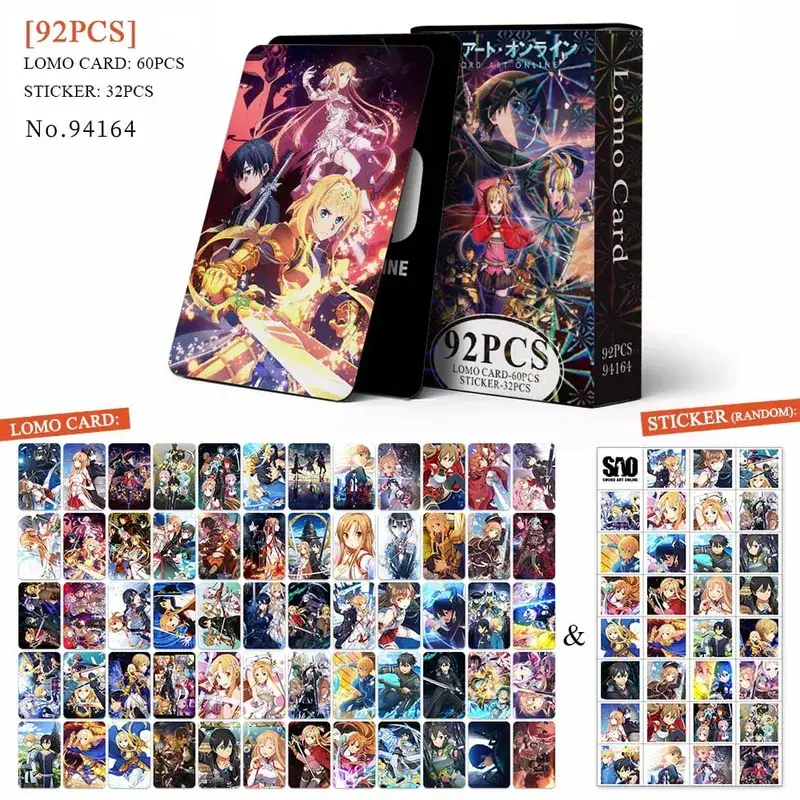 Anime Attack on Titan‌ Lomo Card Pohlednice Hračka Haikyuu Lékárnické deníky Honkai Star Rail Collection Karty s nálepkami Dárek