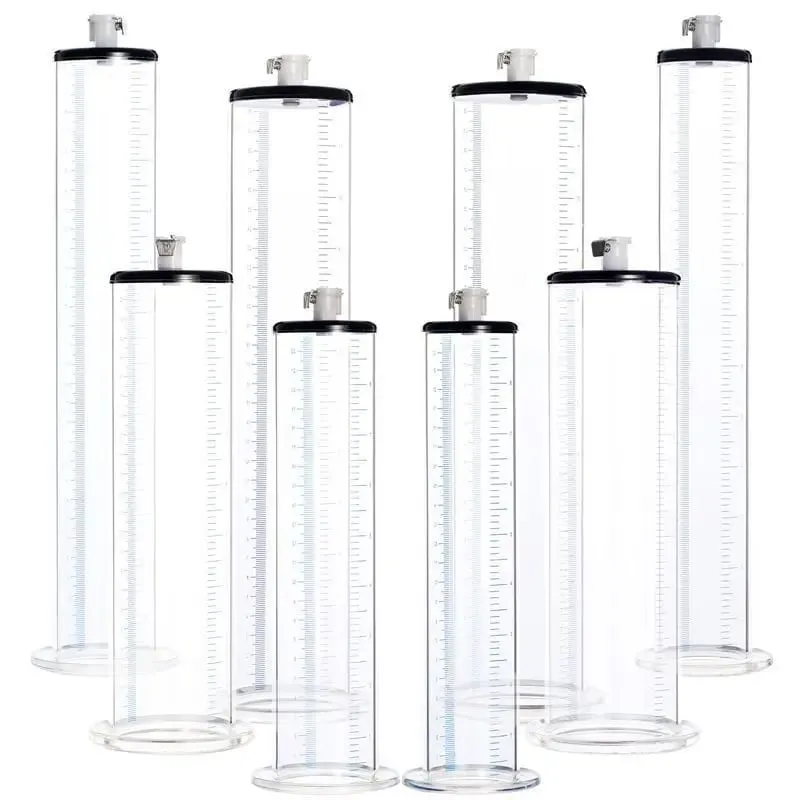 Manual Penis Pump Acrylic Penis Enlarger Sex Toy For Men Vacuum Pump Male Masturbation Penis Extender Trainer Adults Sex Product
