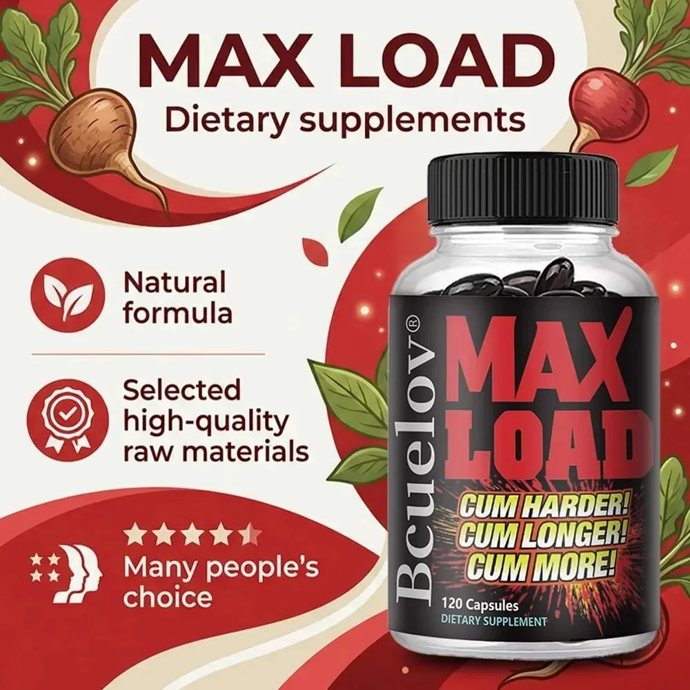Men's Energy Supplement - Strength and Endurance Support During Exercise | Muscle Mass Non-GMO