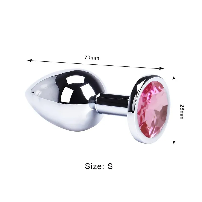 Plush Rabbit Tail Fox Tail Anal Plug Metal Butt Plug Prostate Massager BDSM Cosplay Erotic Sex Toy for Women Adults Sex Toy Gift
