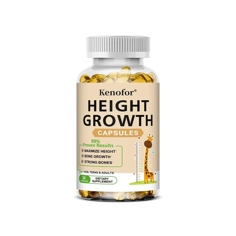 Height Growth Supplements - Supports Bone and Joint Health Natural Height Growth Promotes Absorption and Boosts Immunity