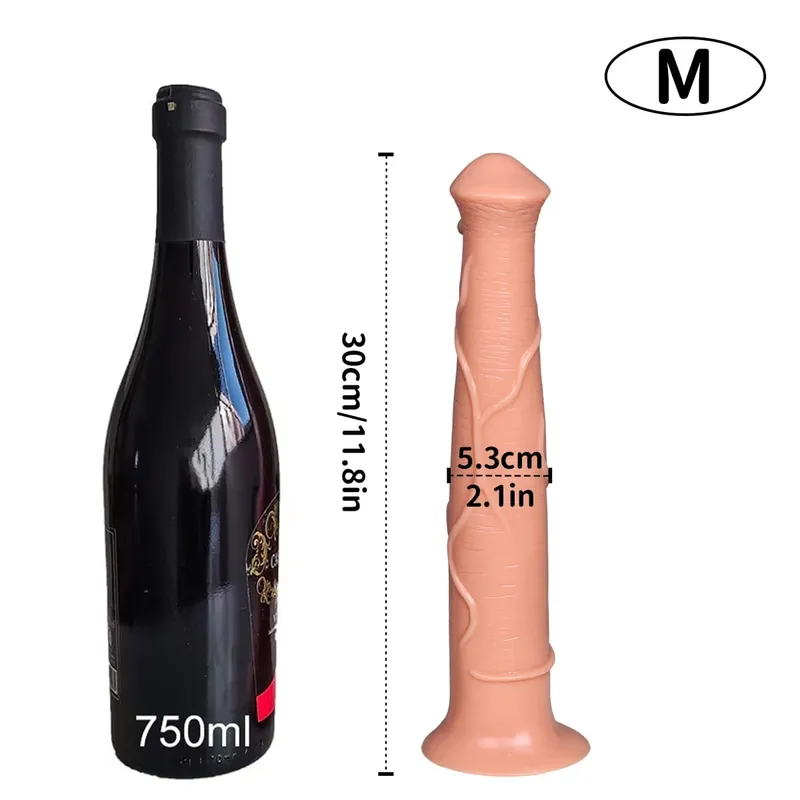 Huge Animal Horse Dildo Vaginal Masturbators Anal Plug Sucker XXL Big Buttplug Fake Penis Adult Sex Toys for Women Men 18+