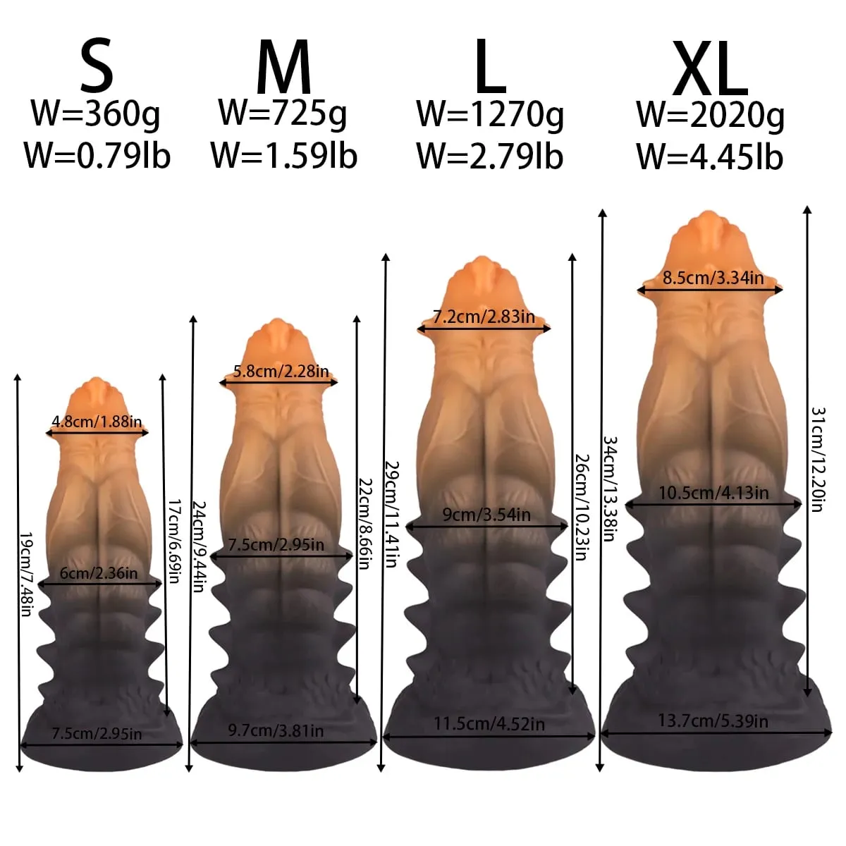 Big Anal Plug Monsters Enlargenmen Prostate Massager Huge Anal Dilator Butt Plug Anal Training Expansion Sex Toys For Women Men