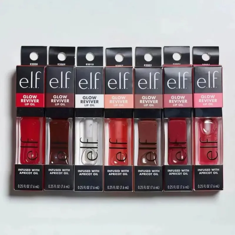 ELF Lesk na rty Natural Shine & Blush Liquid Voděodolný a odolný proti potu Snadno se rozmazává Lehký a dlouhotrvající make-up
