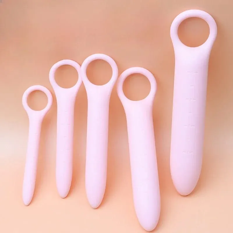 5pcs/Set Soft Silicone Anal Plugs With Scale Beginner Anal Stimulator Trainer Sex Play Toy Back Court Female Flirt Butt Plug