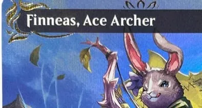 LK51 Raised Foil Finneas Ace Archer The Soul Stone The One Ring Ral Crackling Wit High-Quality TCG Proxy Cards (Black-Core)