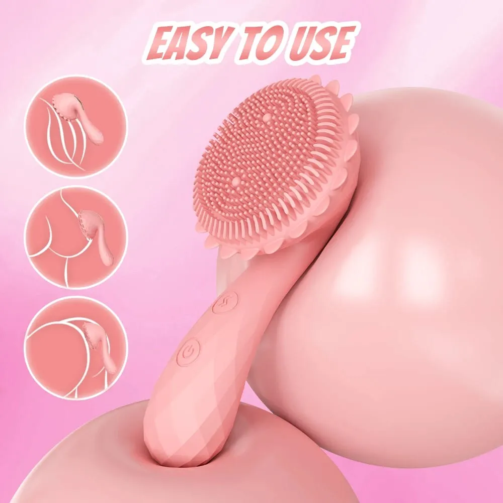 New Vibrator for Women Brush Nipple Clitoris Stimulator Vibrator Dildo Vibrator Cleansing Brushes Makeup Sex Toys Products 18+ — image 5