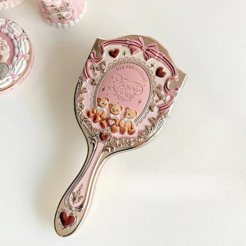 Flower Knows Ruční make-up Mirror Air Cushion Comb All Series Relief Pattern Limited Color Makeup Tool Kit — image 6