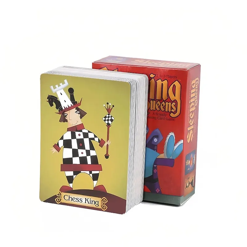 The Sleeping Queens Card Game Fuld engelsk version Familiebrætspil 2-5 spillere Strategikortspil til voksne Festgaver