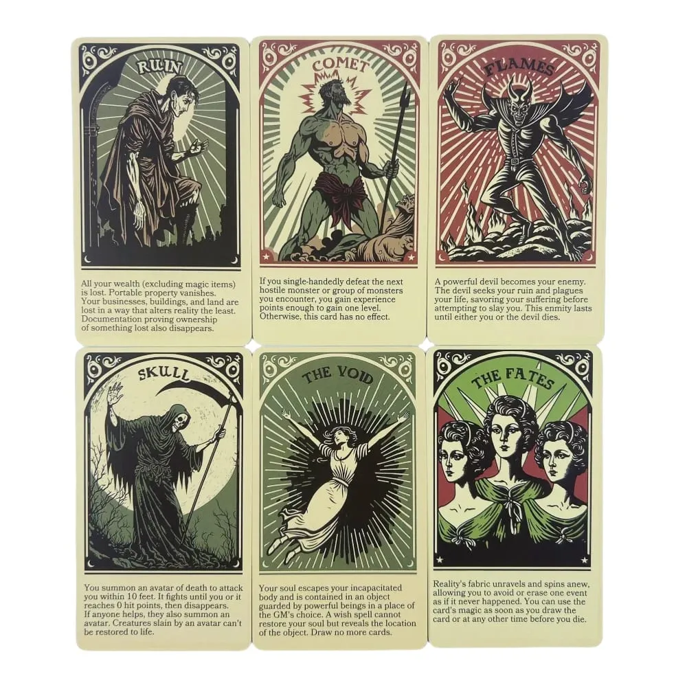 Jeu de cartes Oracle de beaucoup de choses, 22 cartes de Tarot, édition de Divination anglaise, jeux de Borad
