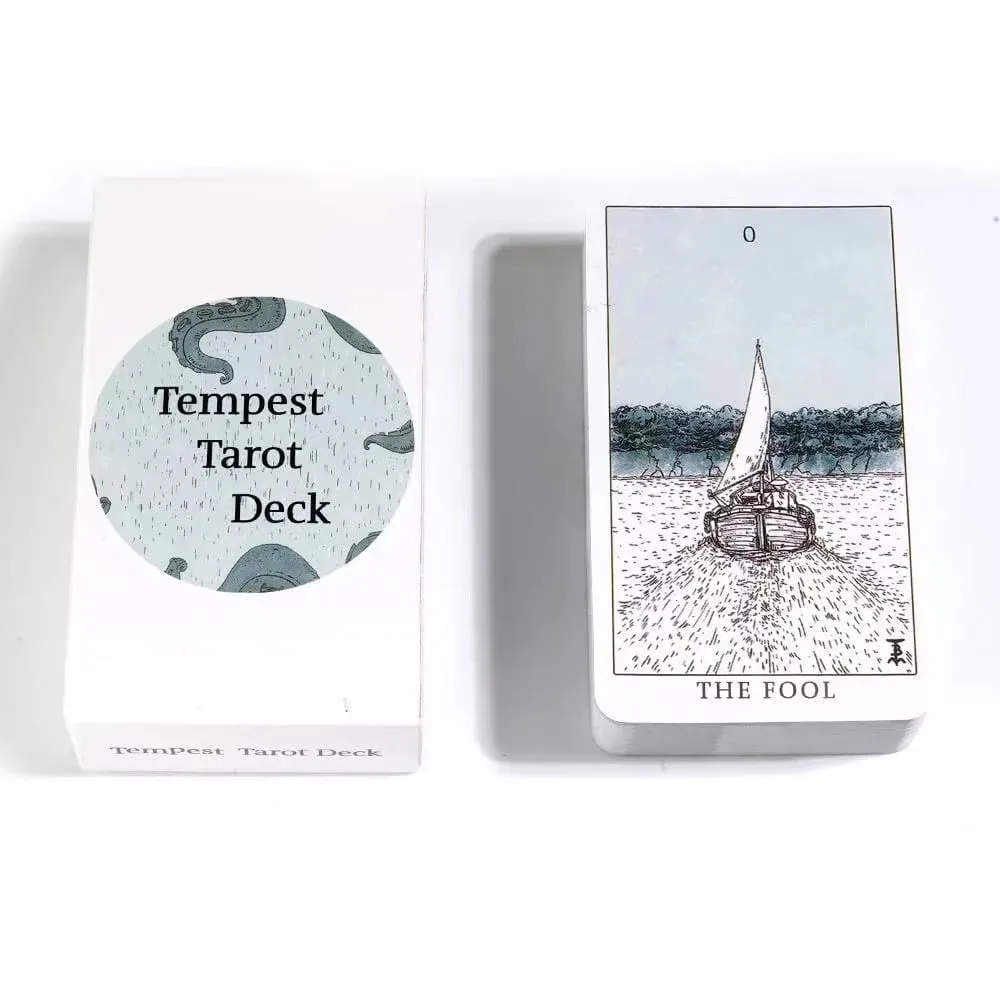 800styles Cat Tempest Tarot Cards Runes Oracle Angel Whisper Cards board games