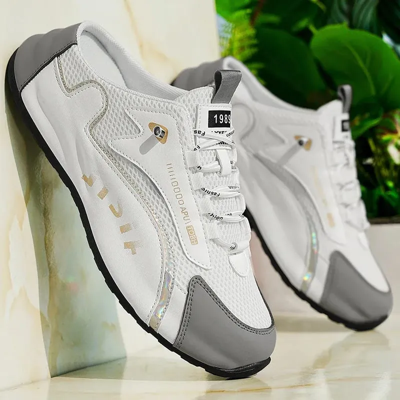Men's Casual Closed Toe Half Slippers Summer Comfortable Breathable Soft Sole Sneakers Fashion Slip-on Men's Tennis Shoes 2026 — image 5
