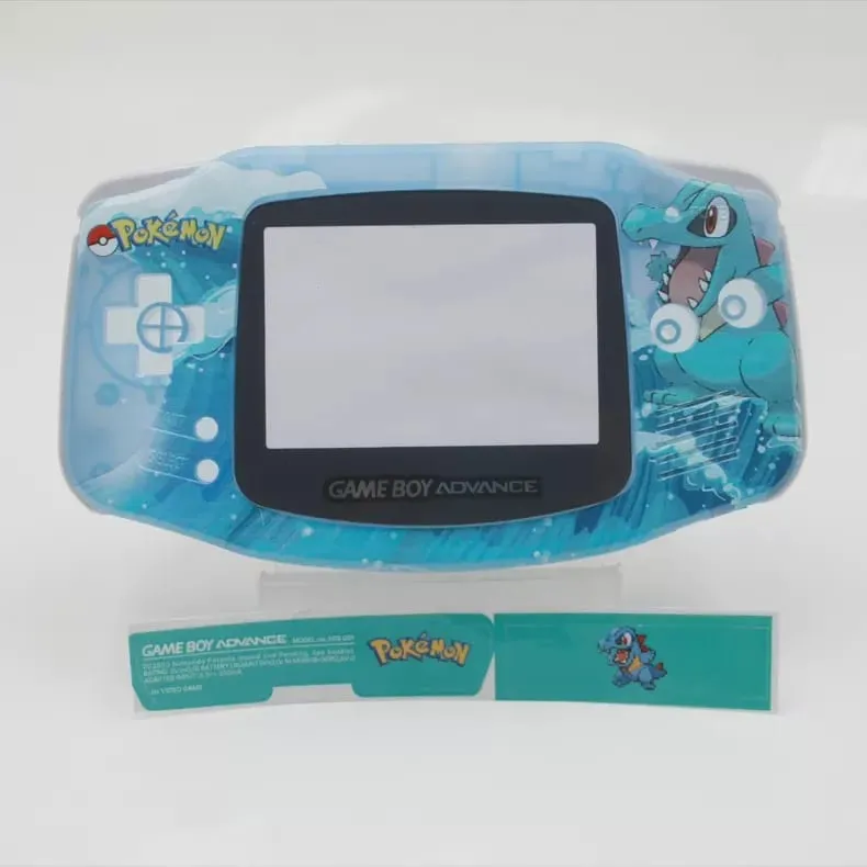 Pokémon GBA Shell IPS Full Set Housing Shell Cover for Console GBA Case Shell
