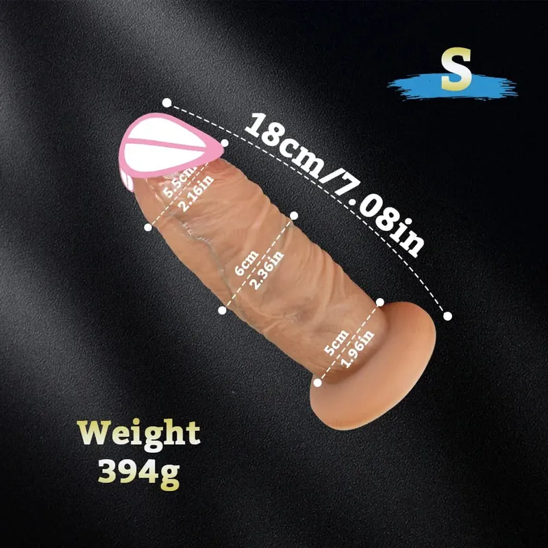 Zakar Panjang Batang Besar Super Realistik Dildo Tebal Silikon Dildo Dubur Pengembang Faraj Mainan Seks Dewasa Melancap Wanita Palam Punggung