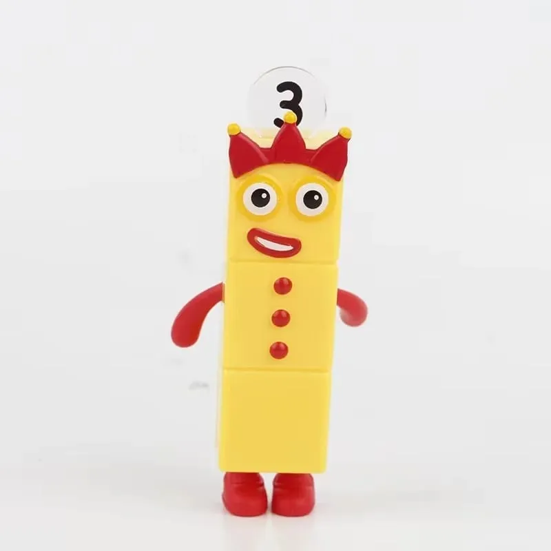 5pcs/Set Number Candle Action Figure Pvc Statue Collection Model Educational Toy Special Birthday Gift For Cake Decor