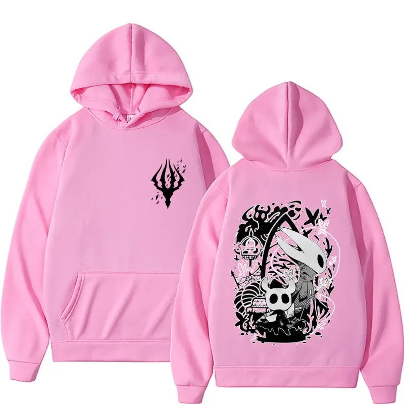 Game Hollow Knight Graphic Hoodie Men Women Clothing Casual Oversized Streetwear Male Vintage Fleece Hoodies Fans Gift hoodies — image 11