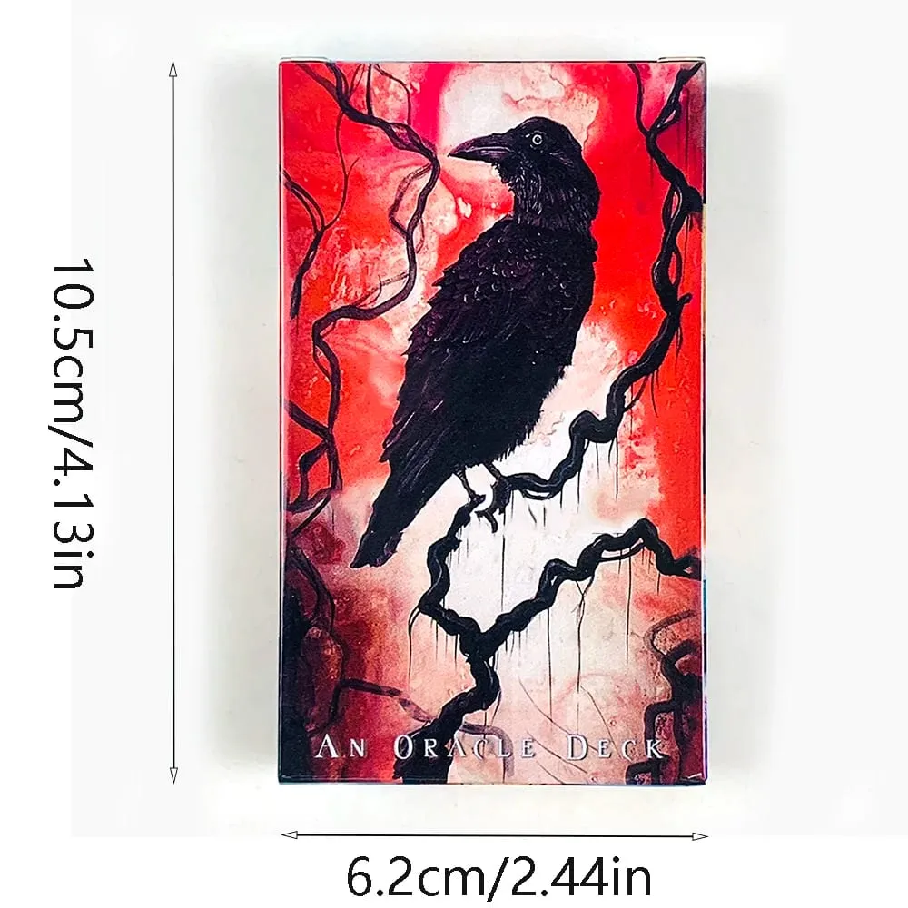 Exquisite Oracle Deck A 53 Cards Oracle Deck With Featuring Surreal & Fantasy Raven Art Perfect For Divination & Gift Giving