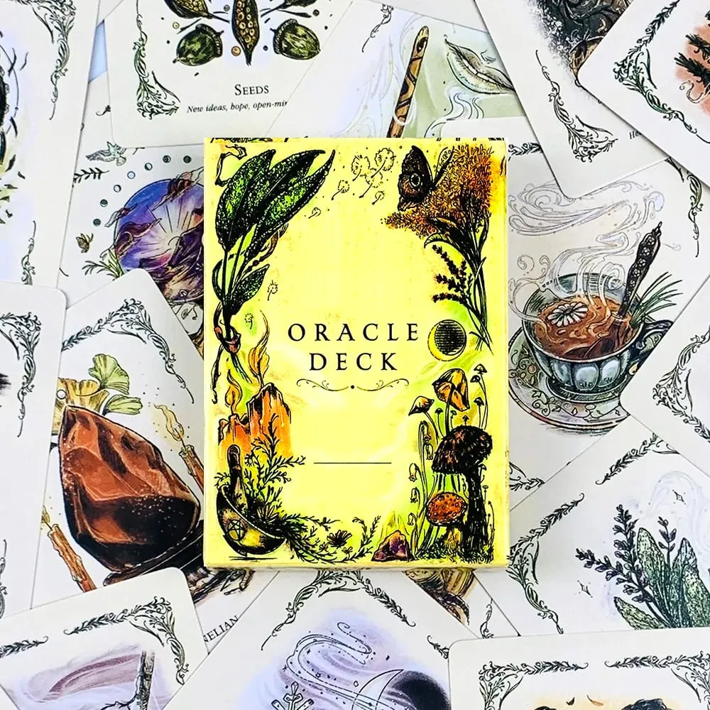 Hot Selling Oracle Deck Leisure Entertainment Card Family Gathering Divination Deck Tarot Board Playing Game Card Holiday Games