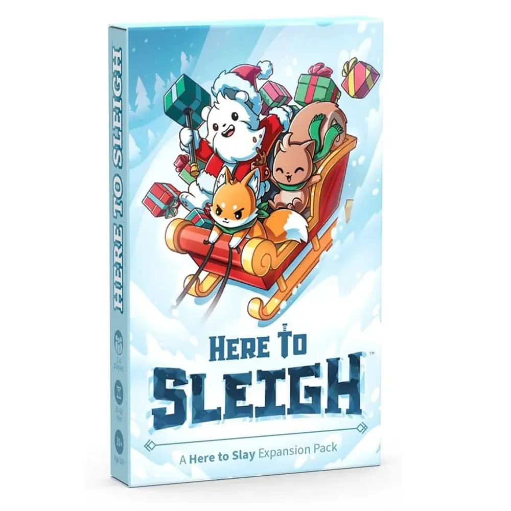 Unstable Games Here to Slay Card Game Unicorns Here to Sleigh Holiday Expansion Pack Family Game Night Strategic role Card Game — image 4