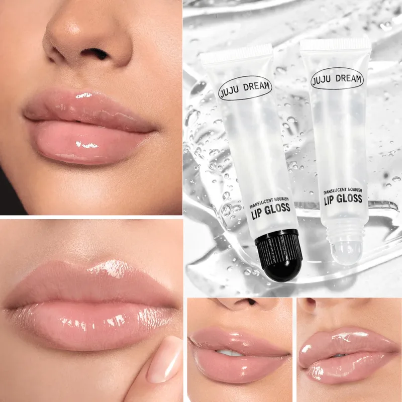 Čirý výživný lesk na rty Hydratační balzám na rty pro suché rty Dlouhotrvající lesklý lesk na rty Lesklý make-up rtů Nosit samostatně