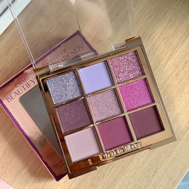 Značka Charlotte Nejnovější styl 9 barev Paleta očních stínů a Highgloss Repair Gemstone Disc Nature Easy to Color Kosmetika Tilbury — image 13
