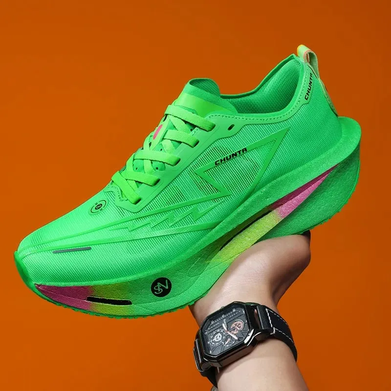 Men Women Running Shoes Marathon Sports Breathable Lightweight Comfortable Women Outdoor Athletic Casual Sneakers Carbon Board