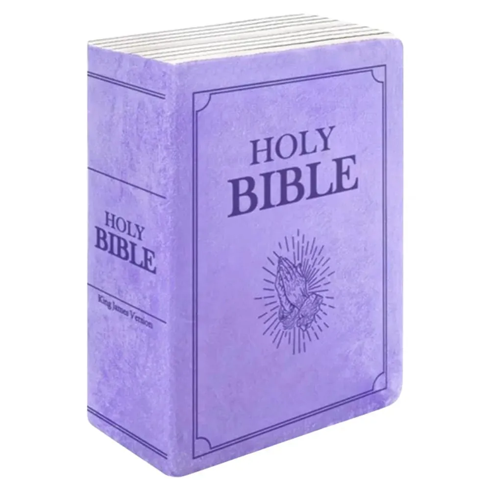 Living Room Realistic Looking Bible Pillow Plush Toy Sofa Cushion Bible Throw Pillow Cutest Home Decor Bible Cushion Bedroom — image 13