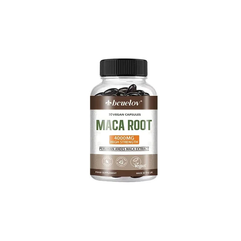 Organic Maca Root 4000mg Per Serving Natural Energy Supplement Peruvian Maca for Men & Women Non-GMO Gluten-Free